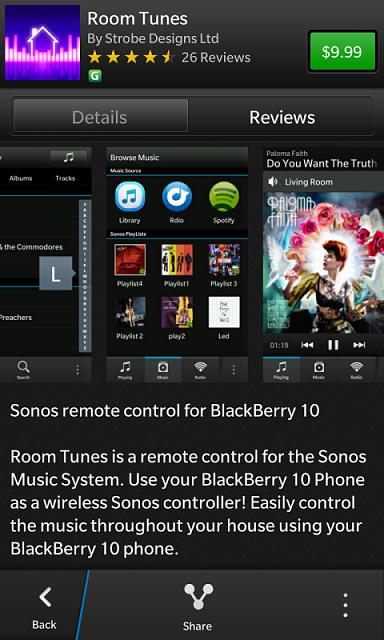 Spotify App For Blackberry Z10